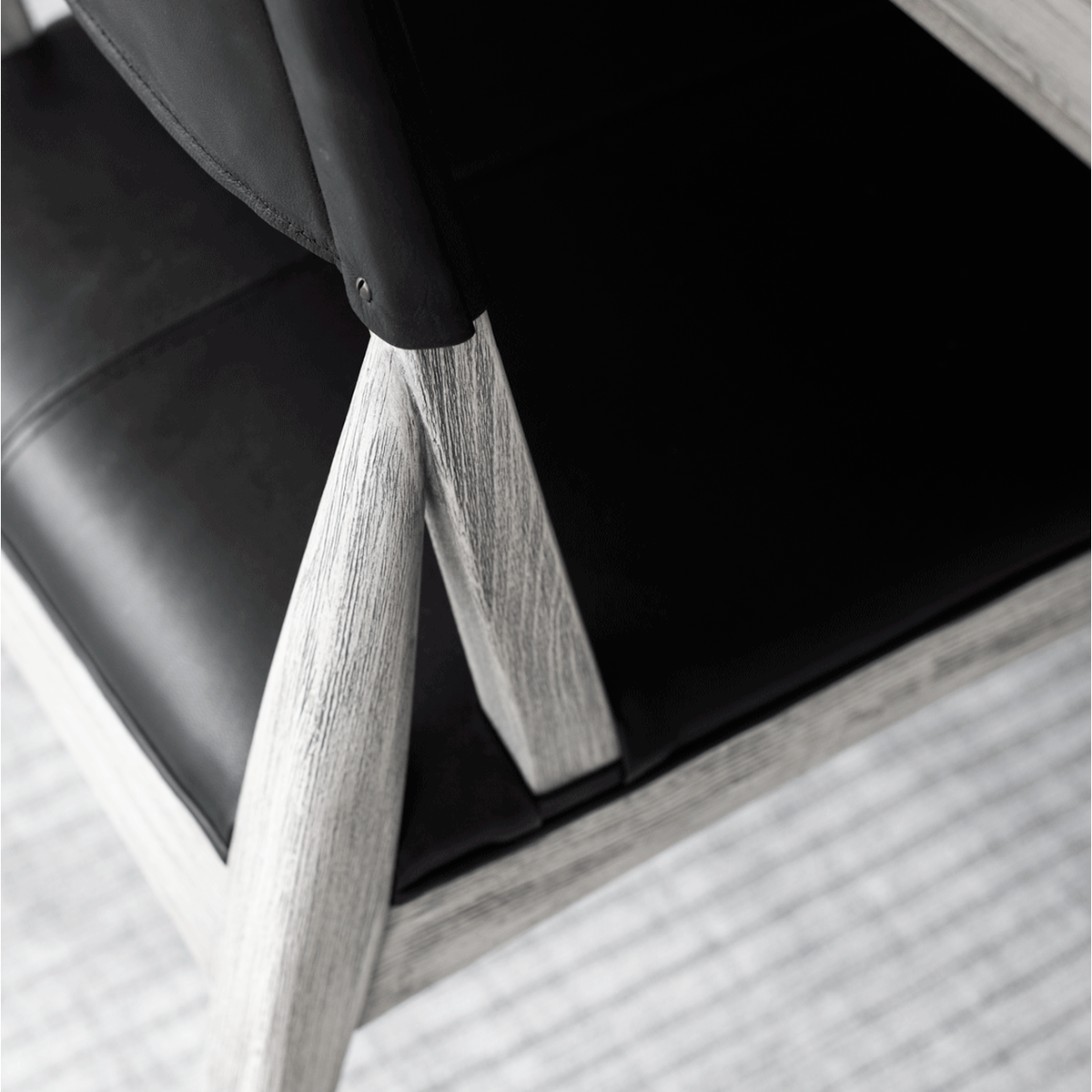 Finn Dining Chair Black Onyx - Be Bold Furniture