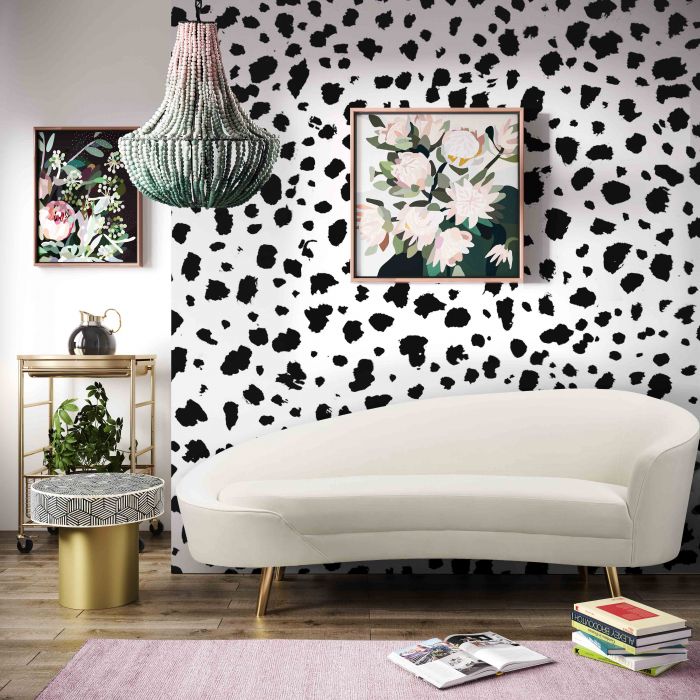 Cleopatra Cream Velvet Sofa - Be Bold Furniture