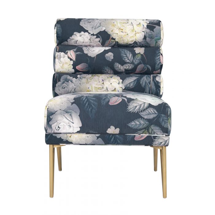 Kelly Floral Velvet Chair - Be Bold Furniture