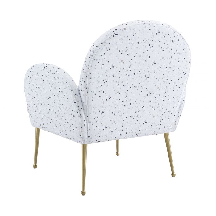 Gwen Terrazzo Velvet Chair - Be Bold Furniture